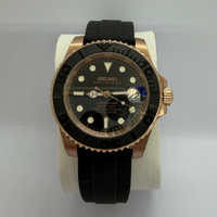Rose Gold Yacht Master — Seiko Mod — image 4